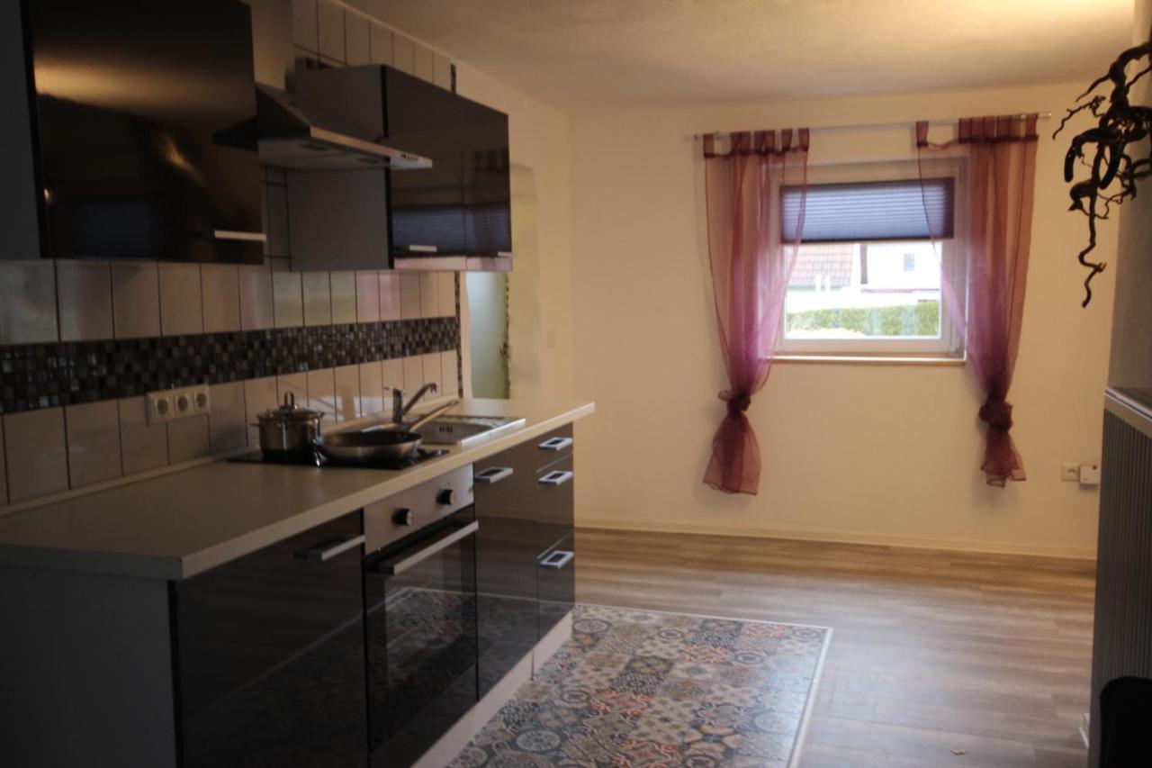 Ferienwohnung Fischach Buitenkant foto