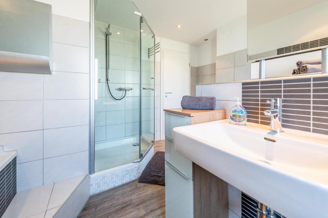 Ferienwohnung Fischach Buitenkant foto