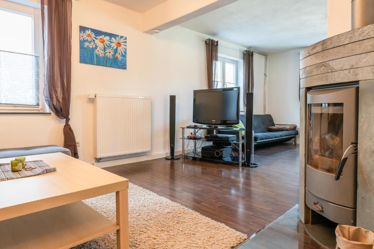 Ferienwohnung Fischach Buitenkant foto