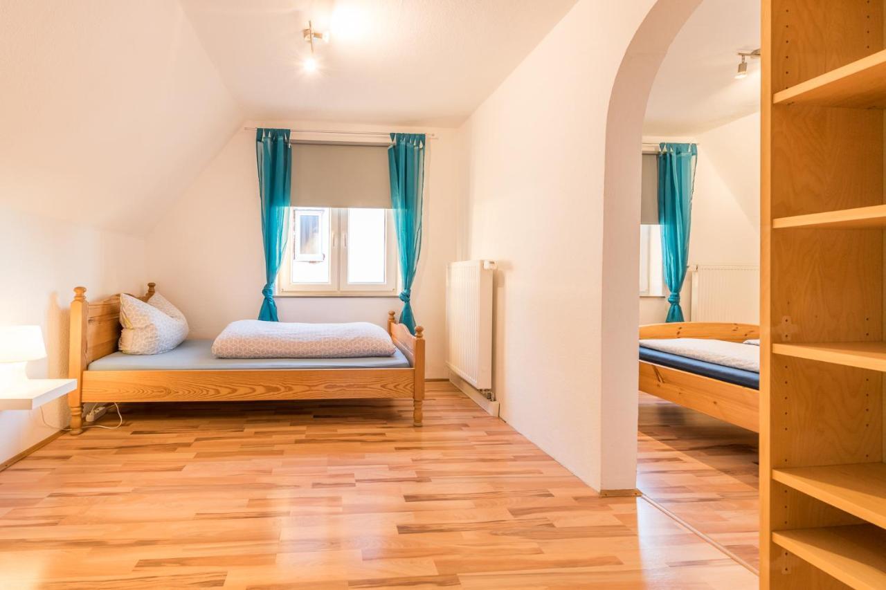 Ferienwohnung Fischach Buitenkant foto