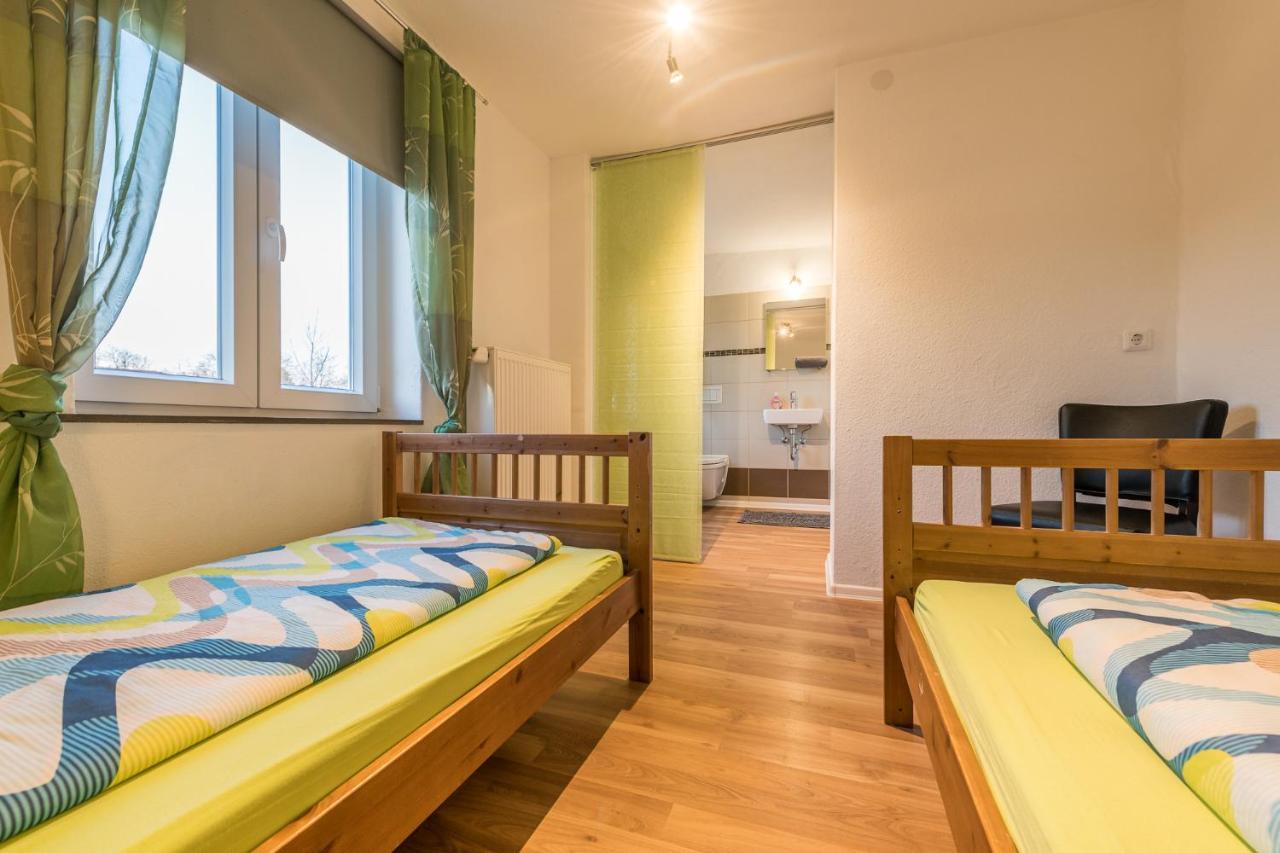 Ferienwohnung Fischach Buitenkant foto
