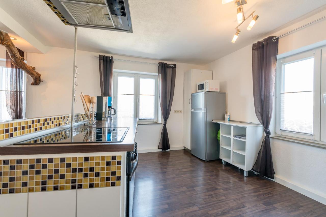 Ferienwohnung Fischach Buitenkant foto