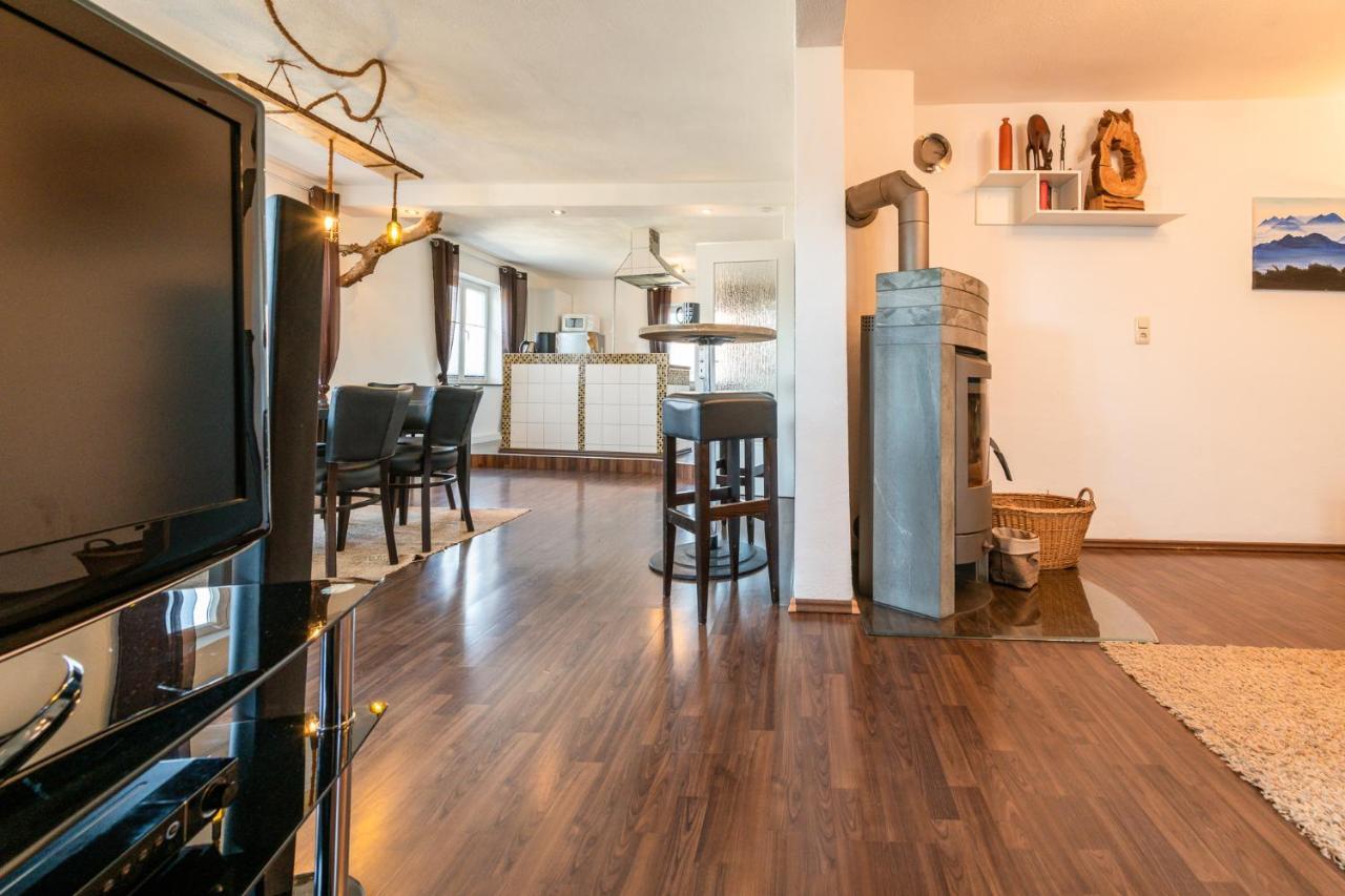 Ferienwohnung Fischach Buitenkant foto