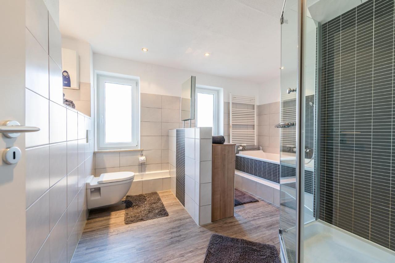Ferienwohnung Fischach Buitenkant foto